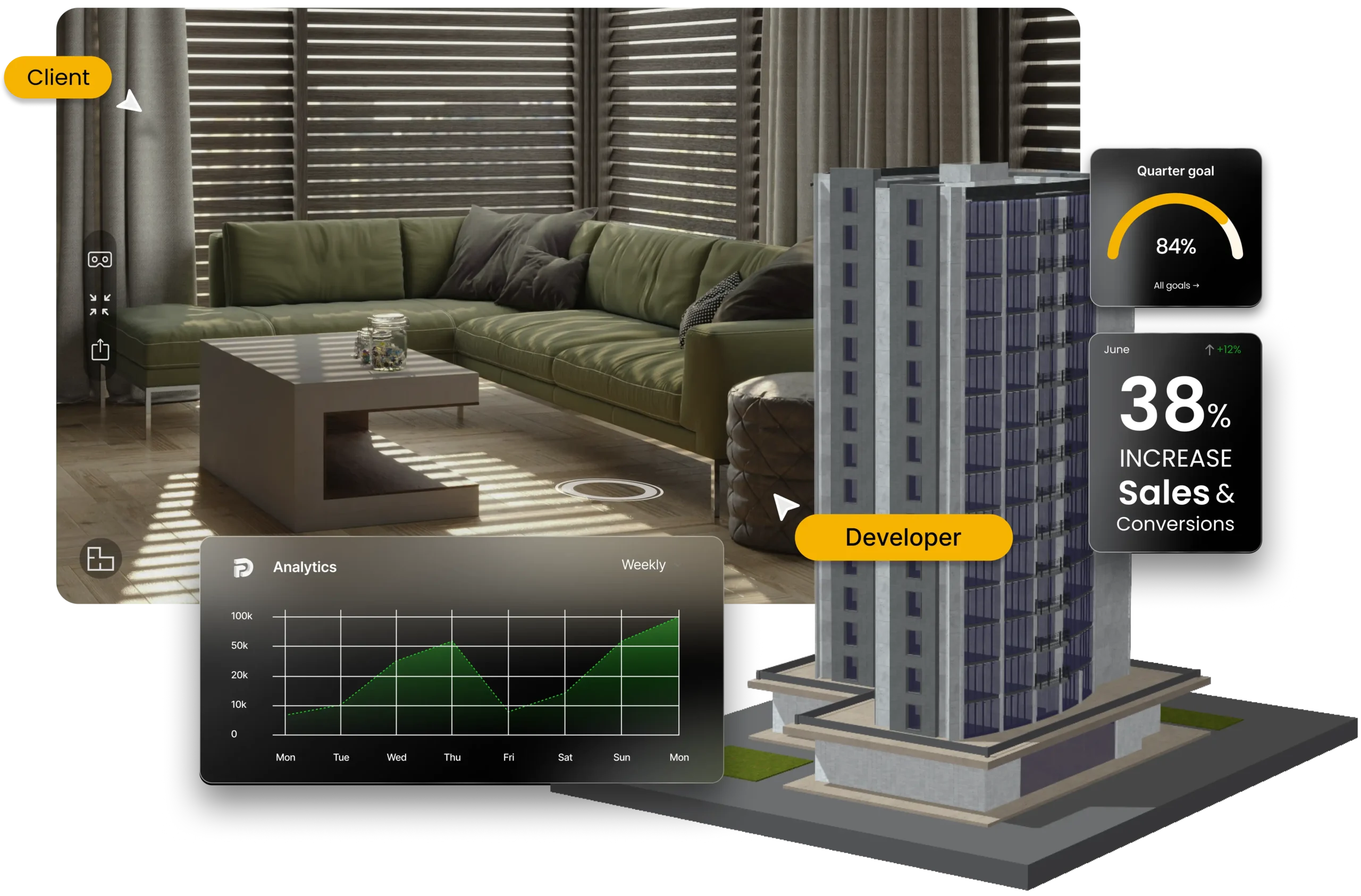 Pixel 3d Tour hero for Property Developers large